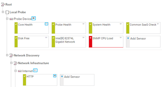 One-Click Favorites in the Device Tree